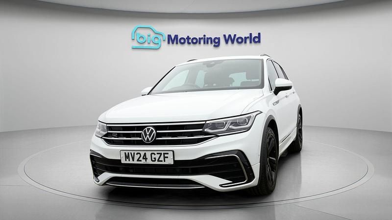 Used VW Tiguan R-line Edition 150 HP (110 kW) 2023 White SUV