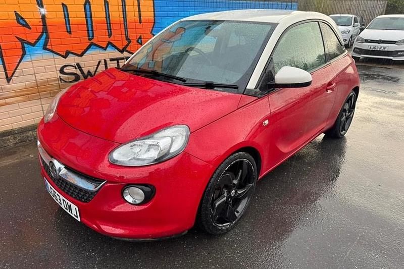 Used Vauxhall Adam Jam 70 HP (51 kW) 2013 Red Hatchback