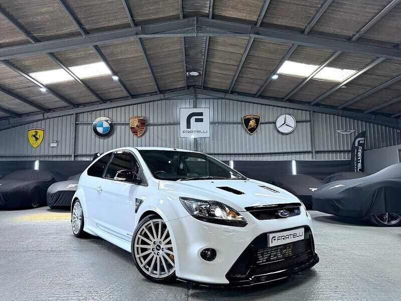 White Used 2009 Ford Focus RS Hatchback | £34,985 - Image 1/4