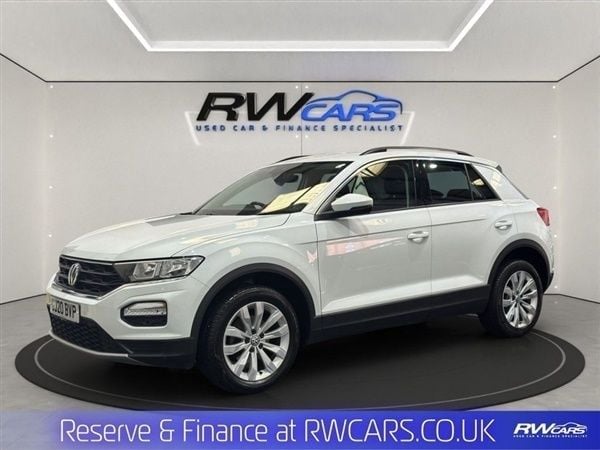 White Used 2020 VW T-Roc SE SUV | £16,187 (A bit pricey) - Image 1/1