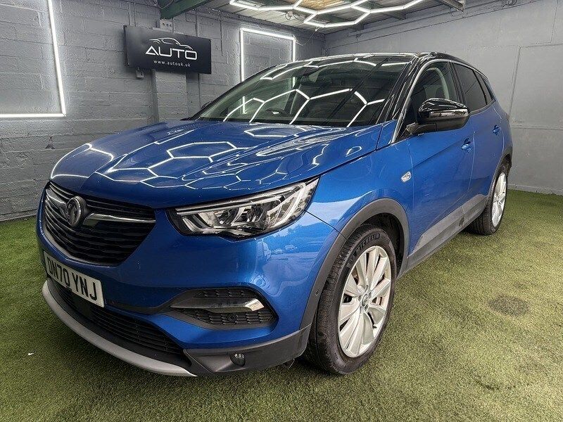 Blue Used 2020 Vauxhall Grandland X Elite SUV | £13,395 (Fair price) - Image 1/4