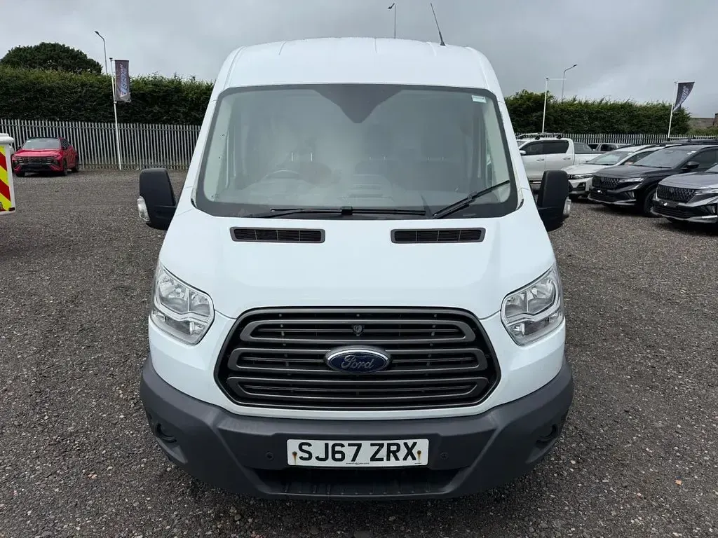 Used Ford Transit Trend 130 HP (95 kW) 2017 White Van