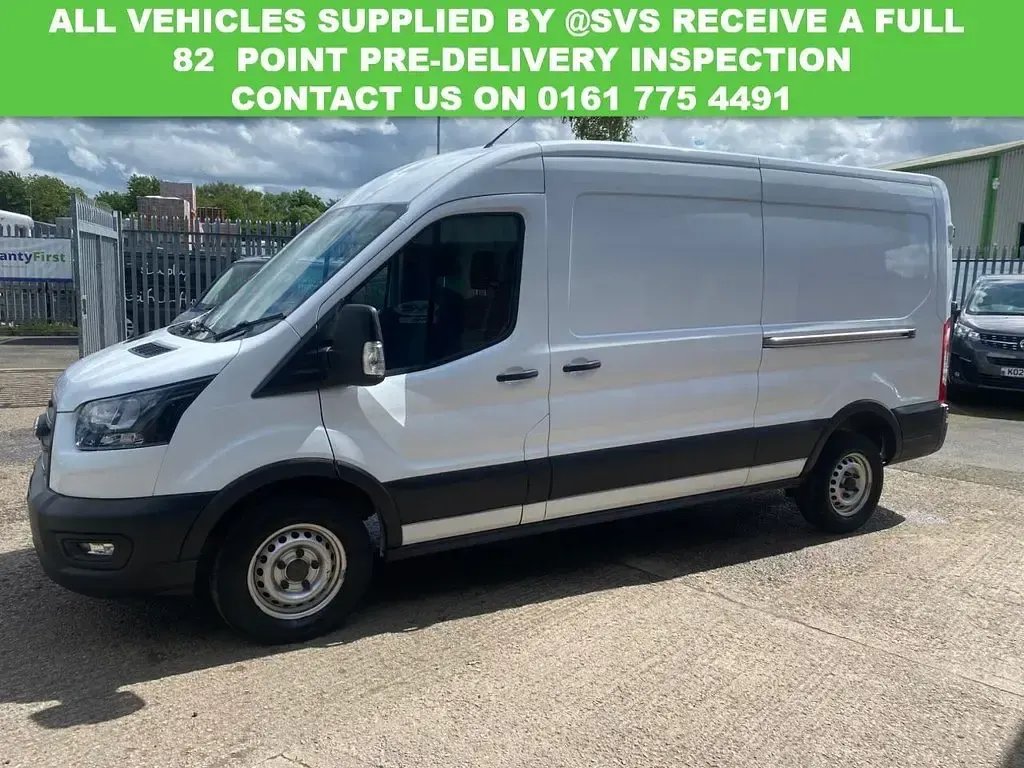 Used Ford Transit 130 HP (95 kW) 2023 White Van