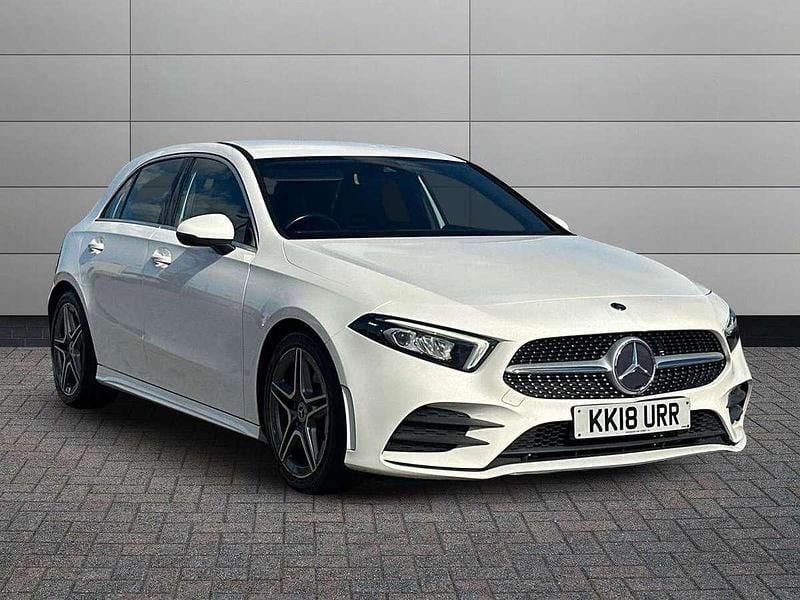 White Used 2018 Mercedes A250 AMG line Hatchback | £16,150 (Good price) - Image 1/4