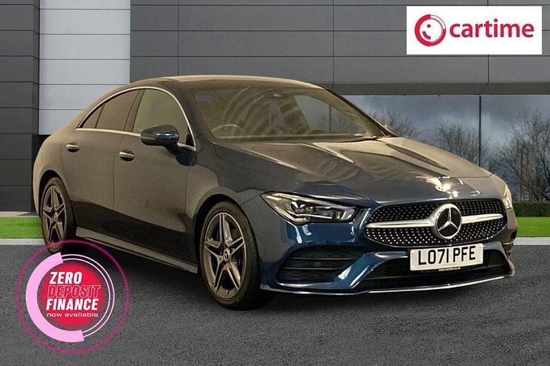 Blue Used 2022 Mercedes CLA180 AMG line Sedan | £24,500 (Fair price) - Image 1/4