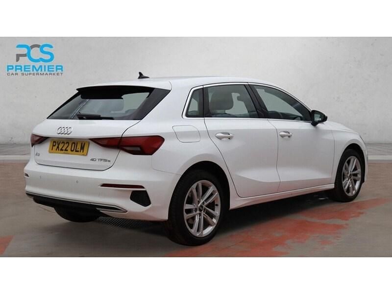 Used Audi A3 e-tron Sport 2022 White Hatchback