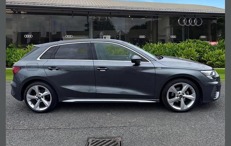 Used Audi A3 S-Line 108 HP (79 kW) 2023 Grey Sedan
