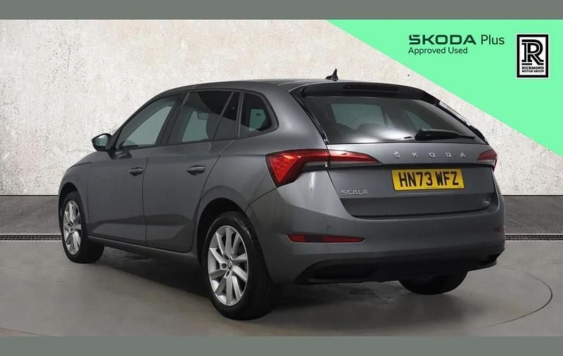 Used Skoda Scala SE L 108 HP (79 kW) 2023 Grey Hatchback