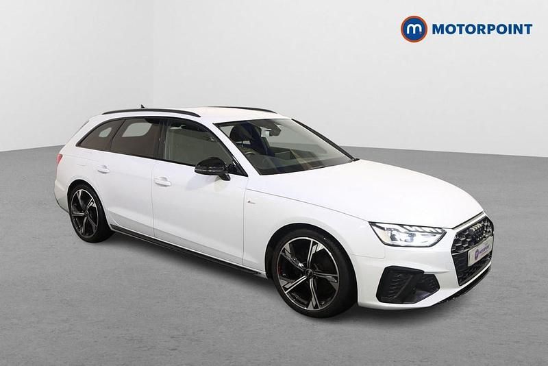 Used Audi A4 Black Edition 2022 White Estate