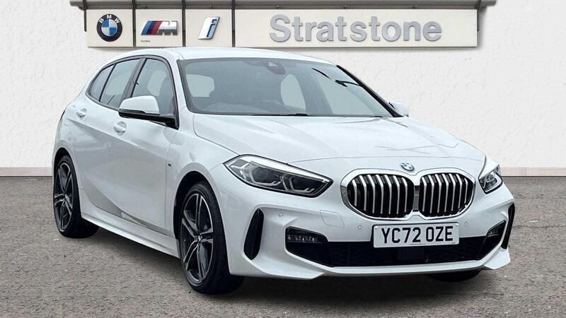 White Used 2022 BMW 118 M Sport Hatchback | £22,299 (Fair price) - Image 1/3