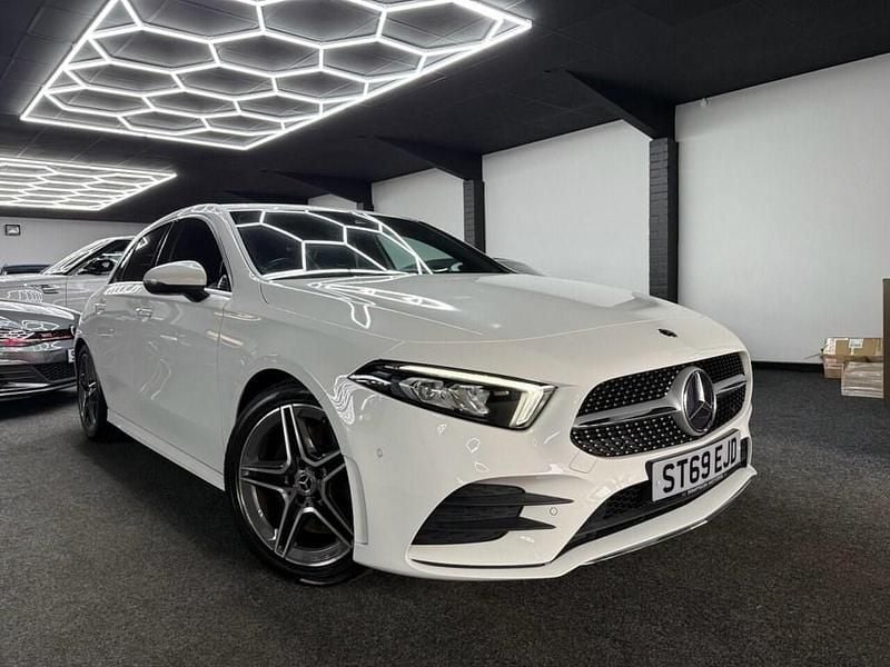 White Used 2019 Mercedes A250 AMG line Hatchback | £19,995 (A bit pricey) - Image 1/4