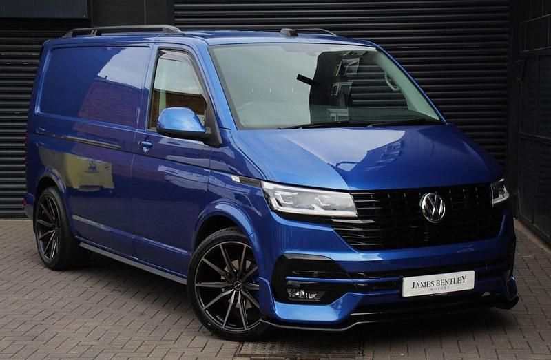 Blue Used 2024 VW Transporter Highline Van | £34,990 (Super price) - Image 1/4