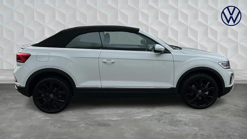 Used VW T-Roc Cabriolet Style 113 HP (83 kW) 2026 White Cabriolet