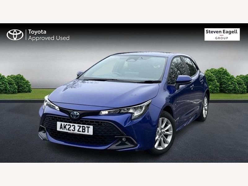 Used Toyota Corolla 2023 Blue Hatchback