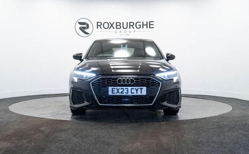 Used Audi A3 Sportback S-Line 110 HP (80 kW) 2023 Black Hatchback