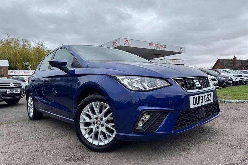 Used Seat Ibiza SE Technology 80 HP (58 kW) 2019 Blue Hatchback