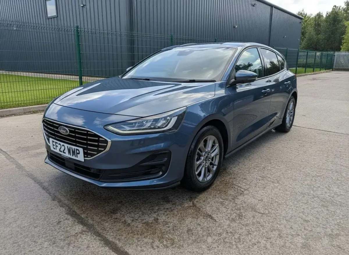 Used Ford Focus Titanium 2022 Blue Hatchback