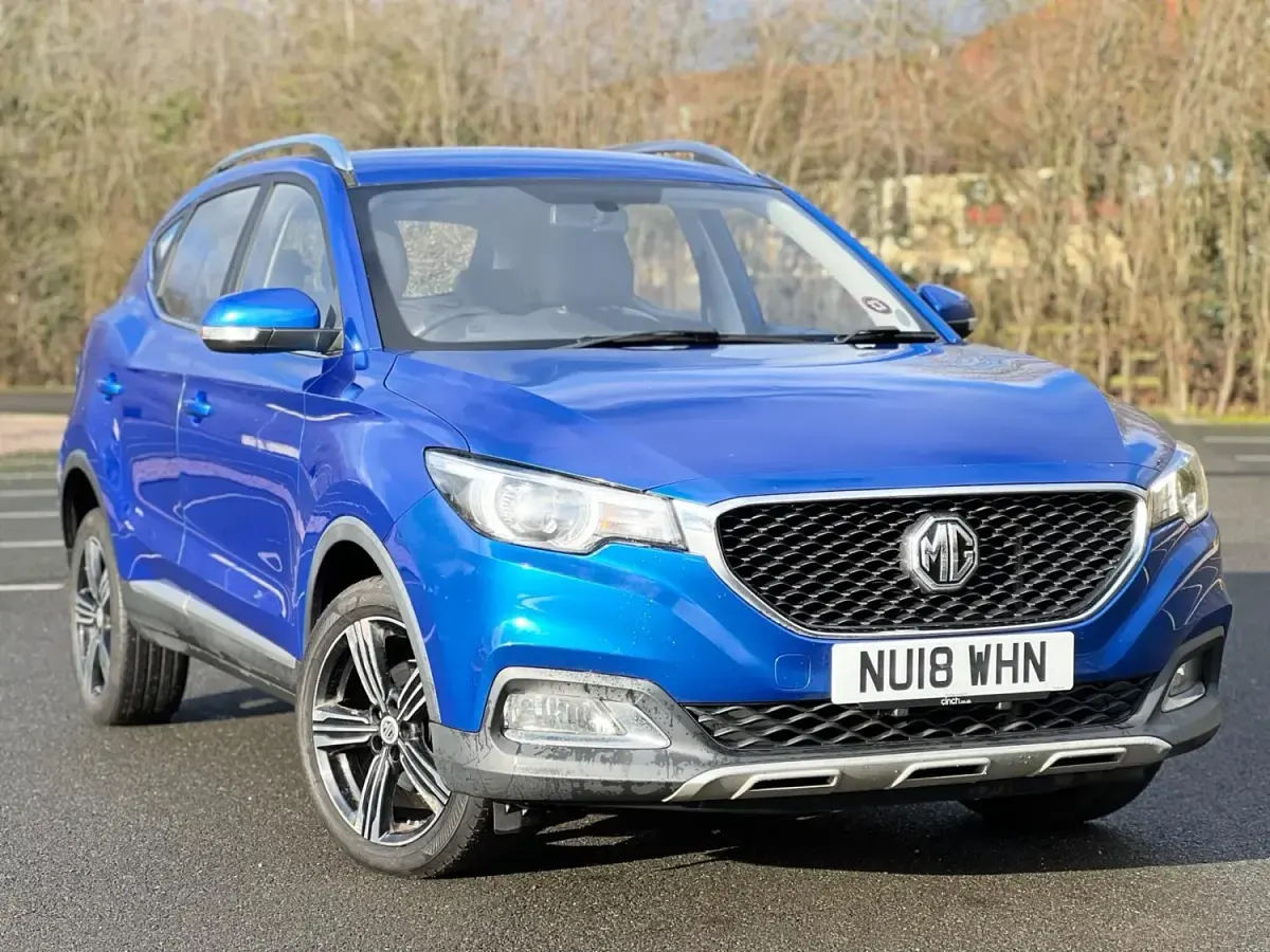 Used MG ZS Exclusive 106 HP (77 kW) 2018 Blue SUV
