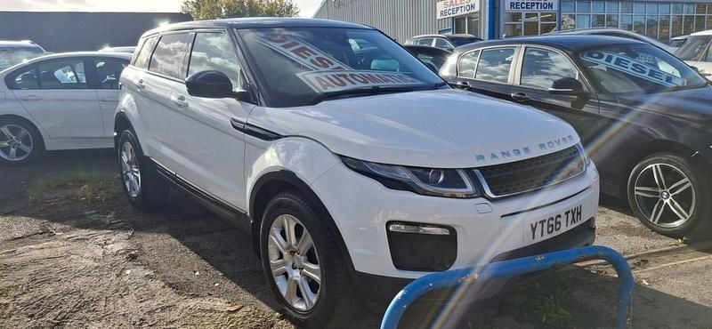 White Used 2016 Land Rover Range Rover evoque SE SUV | £10,495 (Good price) - Image 1/4