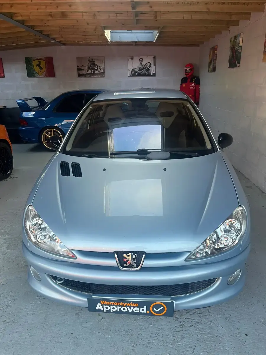 Used Peugeot 206 GTi 140 HP (102 kW) 2005 Silver Hatchback