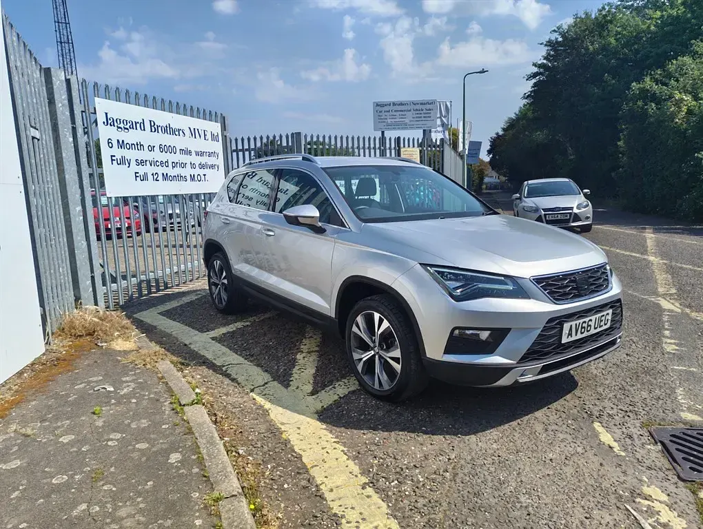 Used Seat Ateca Ecomotive 150 HP (110 kW) 2016 Silver SUV