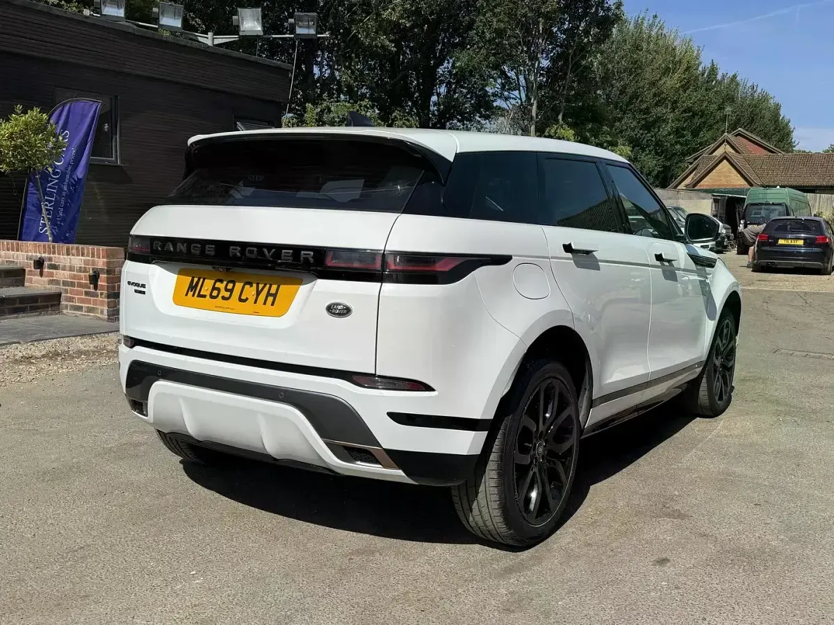 Used Land Rover Range Rover evoque R-Dynamic 2019 White SUV