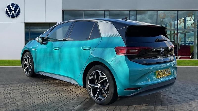 Used VW ID.3 Pro 150 kW (204 HP) 2020 Makena turquoise premium metallic black Hatchback