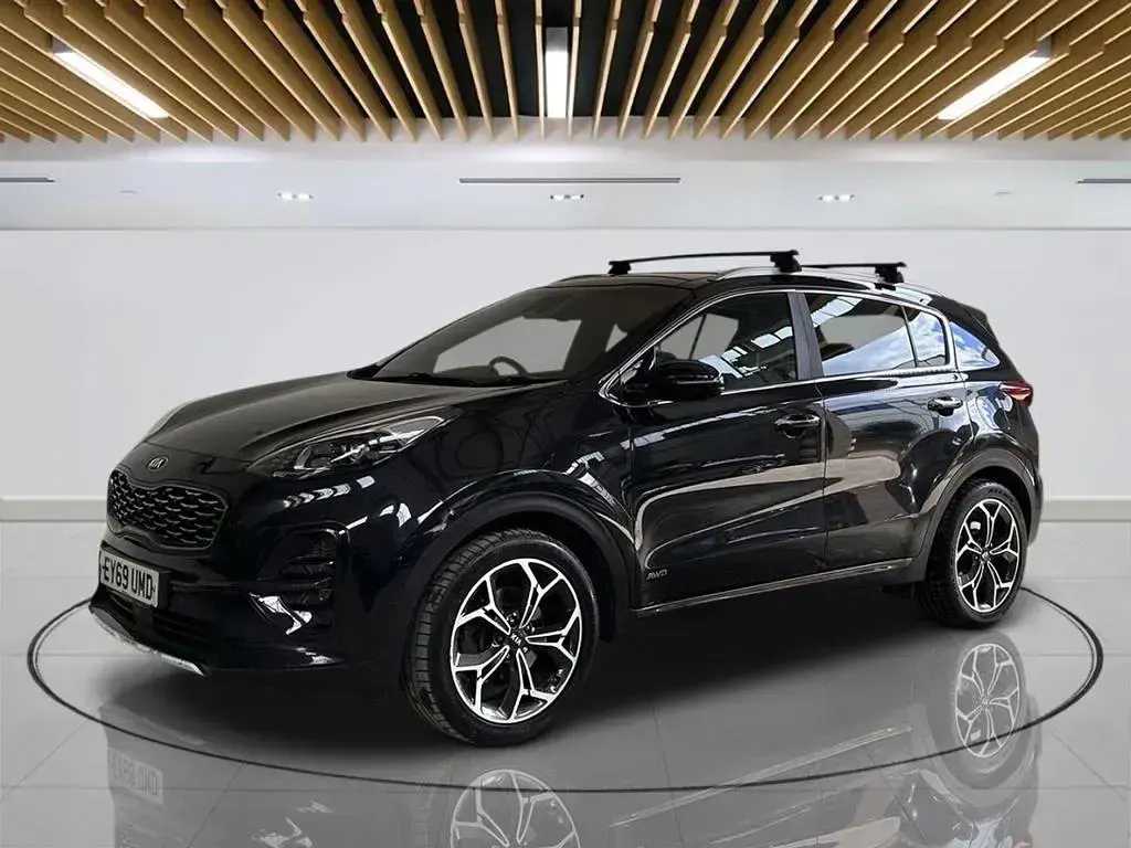 Used Kia Sportage GT-Line S 177 HP (130 kW) 2019 Black SUV