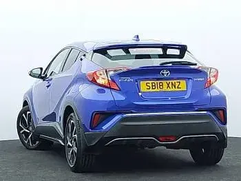 Used Toyota C-HR Design 122 HP (89 kW) 2018 Blue SUV
