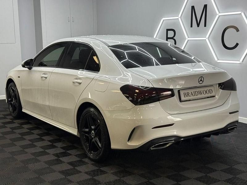 Used Mercedes A250 AMG line 2020 White Sedan