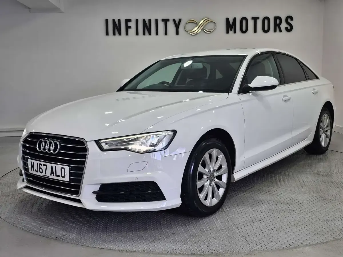 Used Audi A6 Performance 190 HP (139 kW) 2017 White Sedan