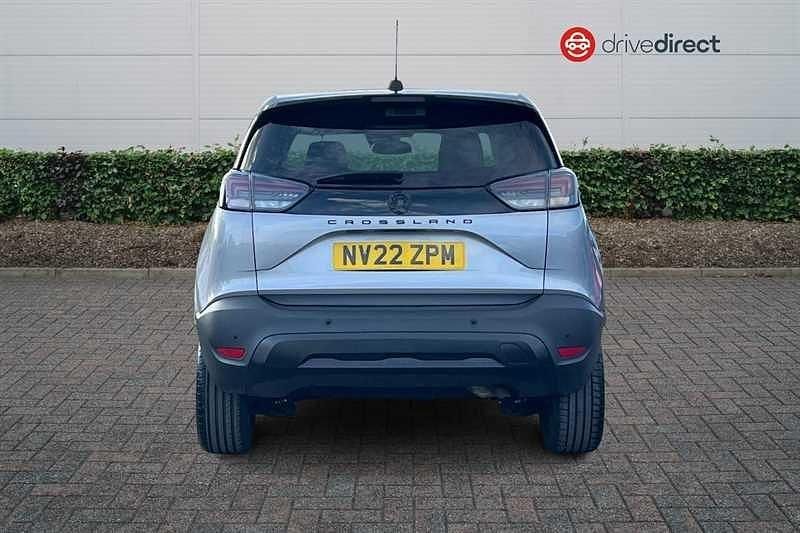 Used Vauxhall Crossland GS Line 110 HP (80 kW) 2022 Grey SUV