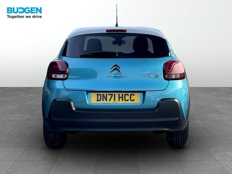 Used Citroën C3 PureTech 82 HP (60 kW) 2021 Blue Hatchback