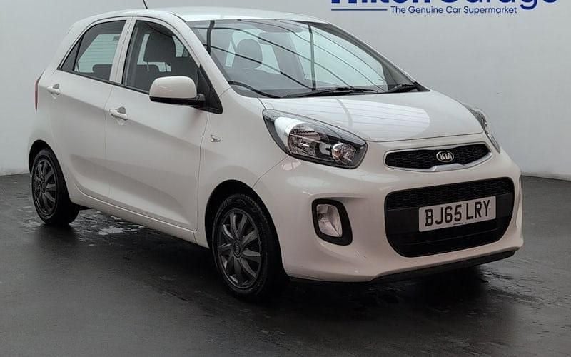 White Used 2015 Kia Picanto Hatchback | £5,050 (Good price) - Image 1/4