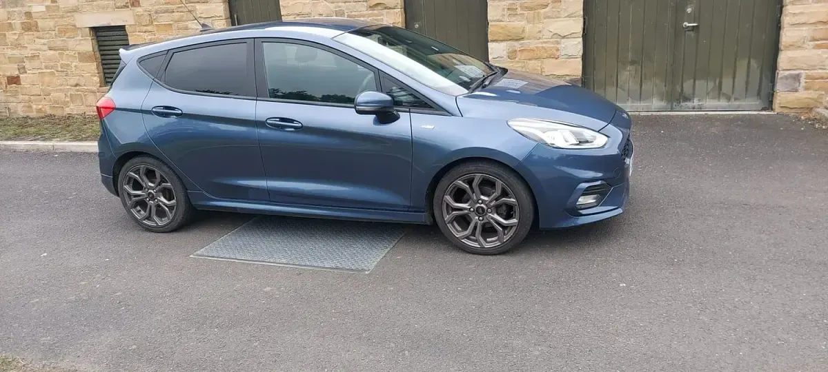 Used Ford Fiesta ST-Line 95 HP (69 kW) 2021 Blue Hatchback