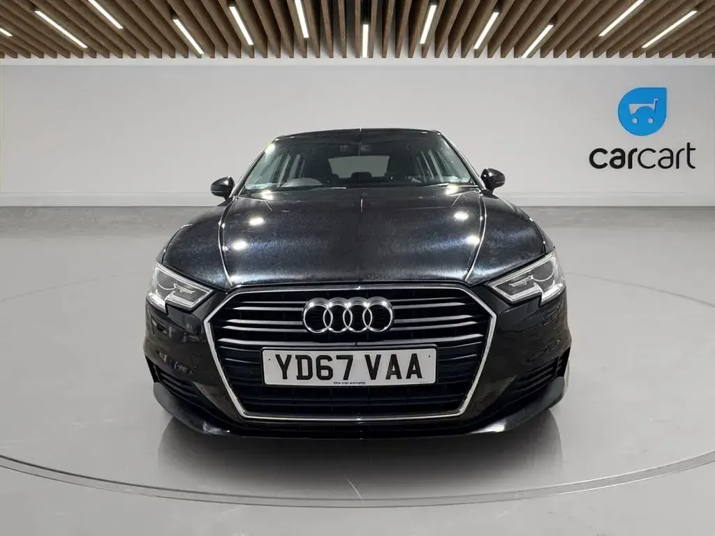 Used Audi A3 Sportback Design 116 HP (85 kW) 2017 Black Hatchback