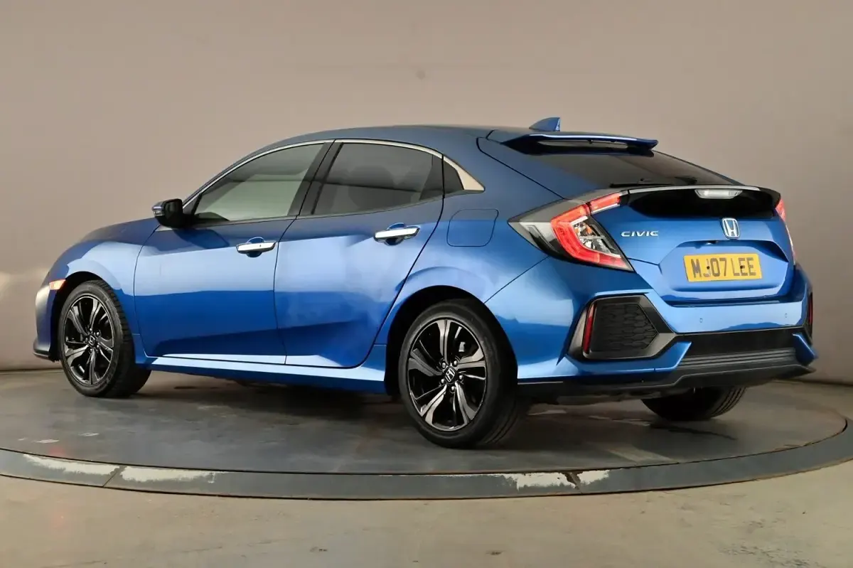 Used Honda Civic Prestige 182 HP (133 kW) 2018 Blue Hatchback