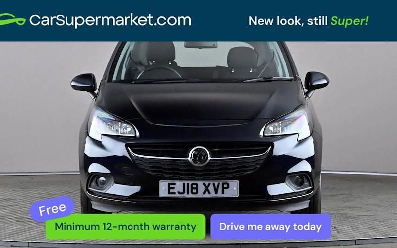 Used Vauxhall Corsa 75 HP (55 kW) 2018 Blue Hatchback
