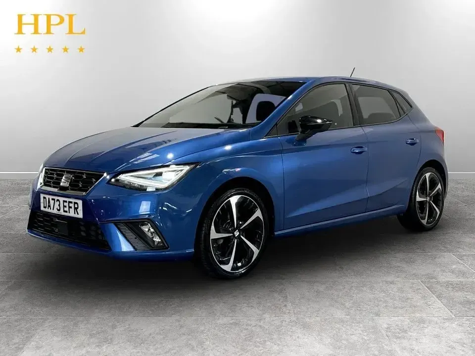 Used Seat Ibiza FR Sport 110 HP (80 kW) 2023 Blue Hatchback