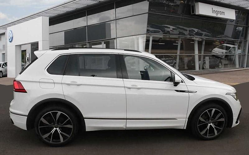 Used VW Tiguan R-line 190 HP (139 kW) 2022 White SUV