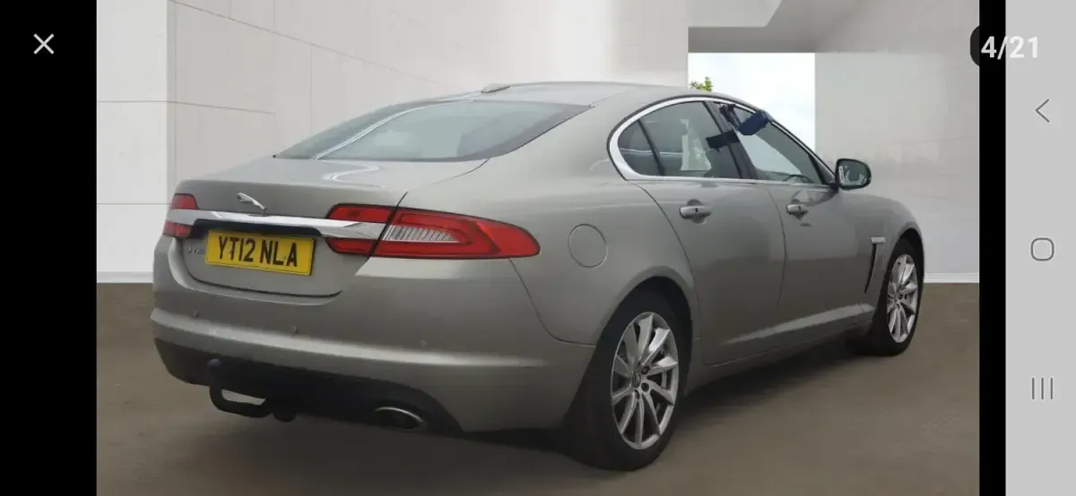 Second-hand Jaguar XF Premium Luxury 2012 Auriu Berlinǎ