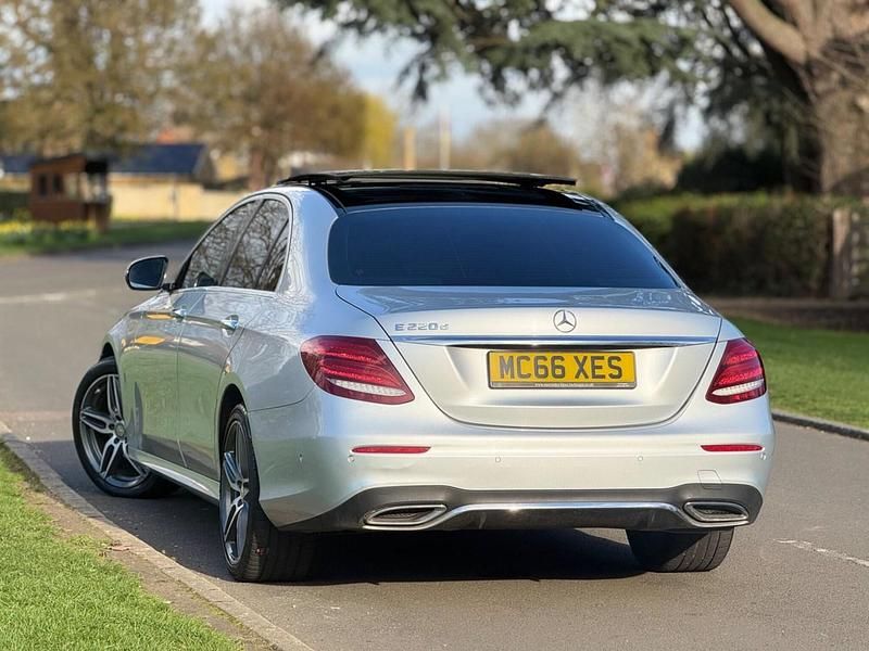 Used Mercedes E220 AMG Line Premium 2017 Silver Sedan