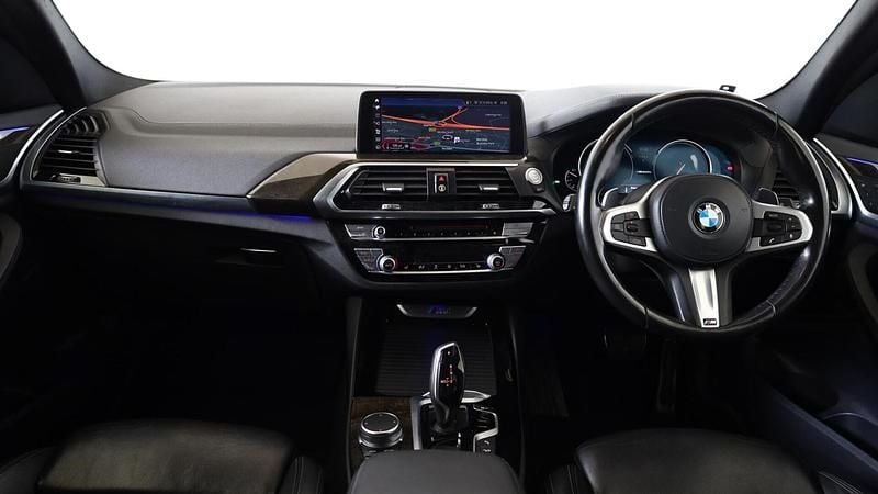 Used BMW X3 Performance 355 HP (261 kW) 2019 Blue SUV