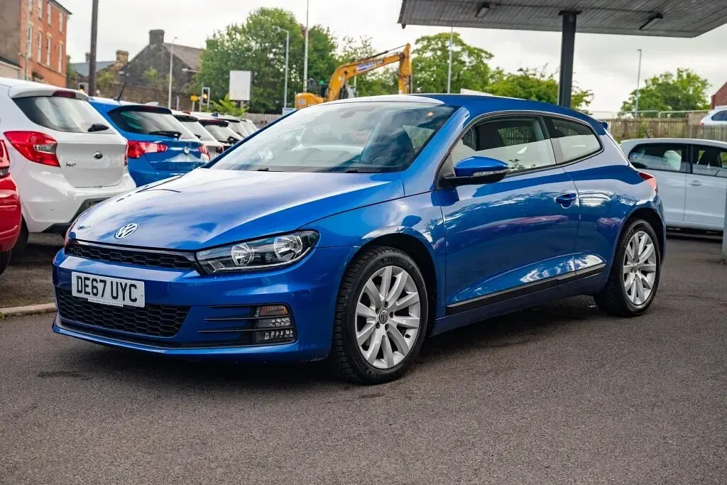 Used VW Scirocco 2017 Blue Coupe