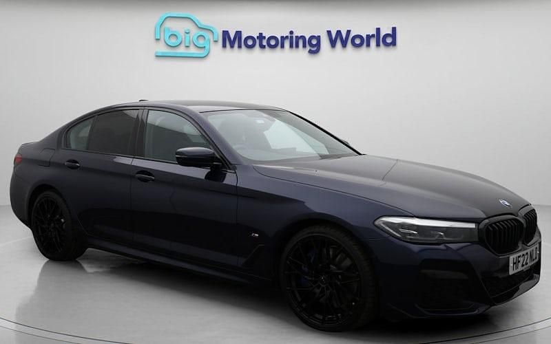 Used BMW 530 M Sport 286 HP (210 kW) 2022 Blue Sedan