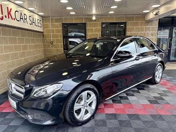 Used Mercedes E220 Premium 2016 Black Sedan