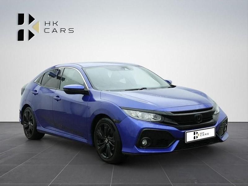 Used Honda Civic SR 129 HP (94 kW) 2017 Blue Hatchback