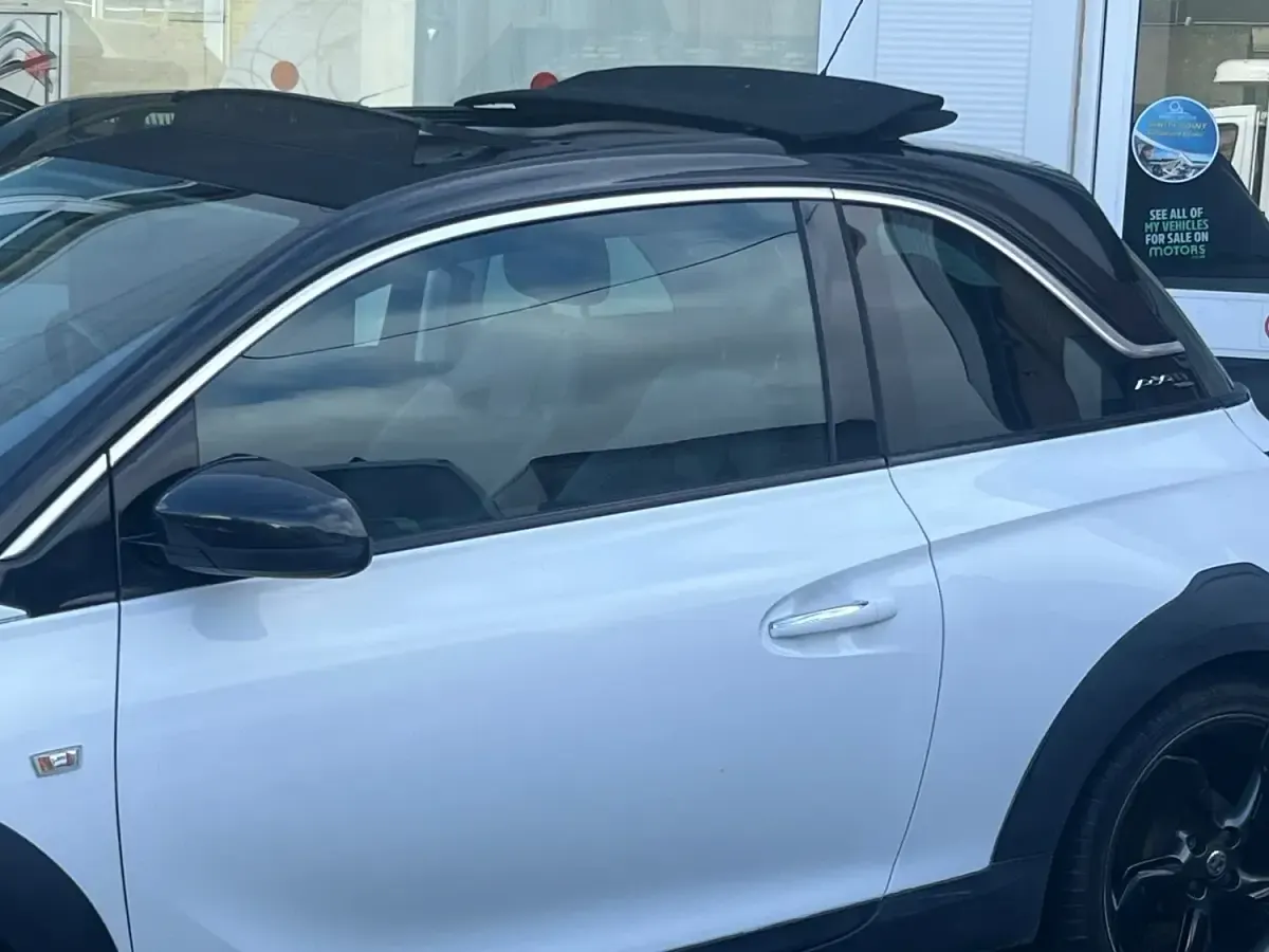 Used Vauxhall Adam Rocks 2015 White Hatchback