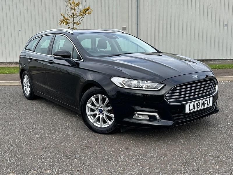 Black Used 2018 Ford Mondeo Zetec Estate | £7,695 (Fair price) - Image 1/4