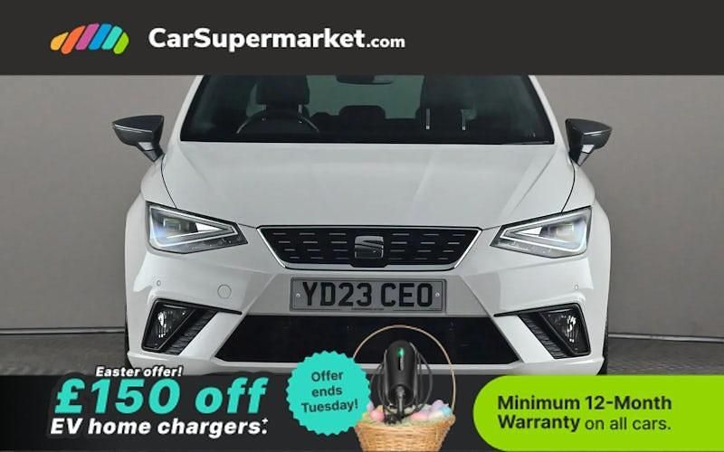 Used Seat Ibiza XCELLENCE Lux 110 HP (80 kW) 2023 White Hatchback